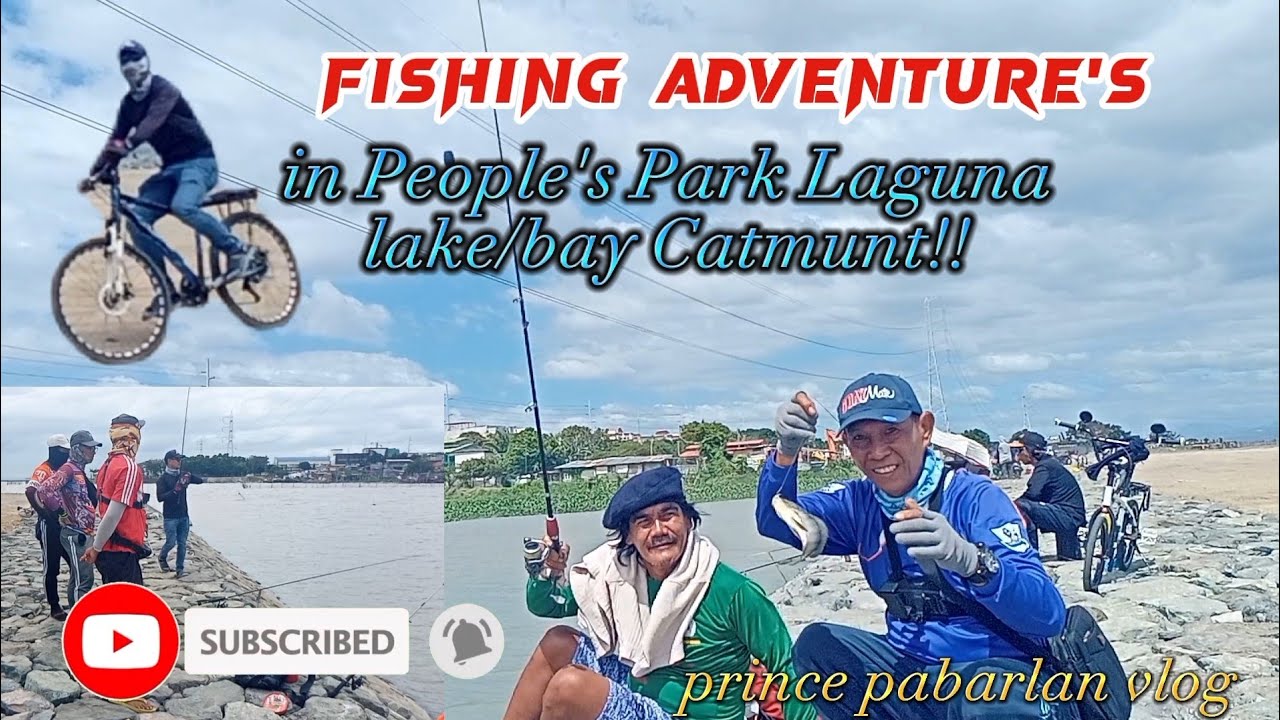 "FISHING🐟ADVENTURES"in SUCMUN FRONT OF PEOPLE'S PARK LAGUNA LAKEPrince