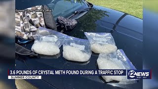 3 lbs. of meth seized during Sumner Co. traffic stop