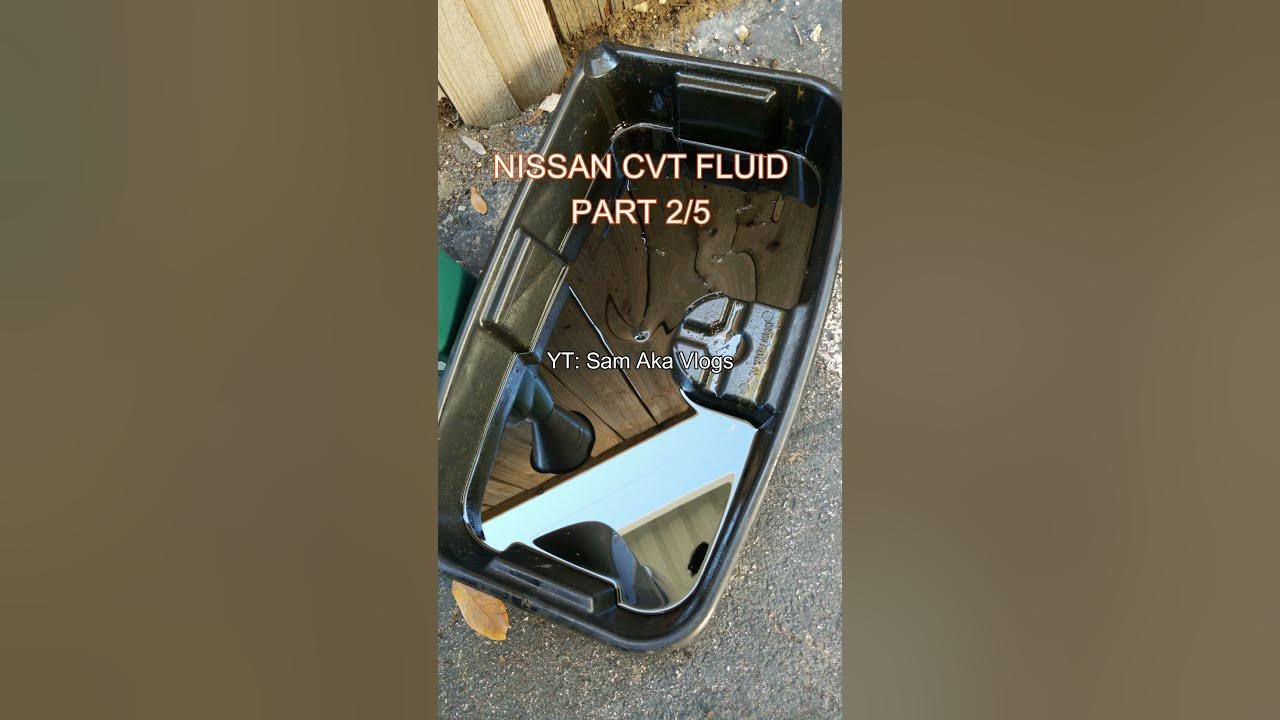 Nissan SENTRA CVT Fluid Change 2/5 #shorts #cars - YouTube