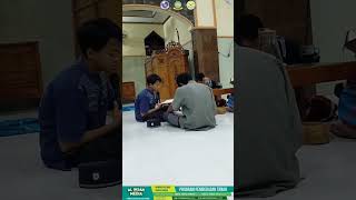 Tadarus Al-Qur'an ba'da tarawih pondok pesantren Al Ihsan #santri #shorts