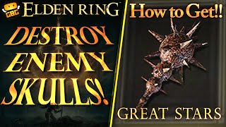 Elden Ring - How to Get Great Stars - Bash Enemy Skulls!