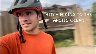 Hitchhiking the Dalton Highway, headwind, Prudhoe Bay, and Arctic Ocean: Bike Touring Alaska Part I