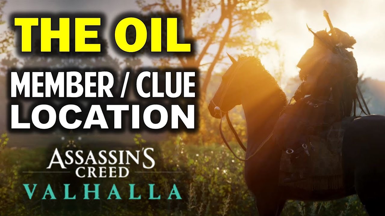 The Oil Order Member & Clue Location AC Valhalla (Order of the