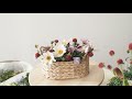 크리스마스 플라워바스켓/ Christmas Flower Basket