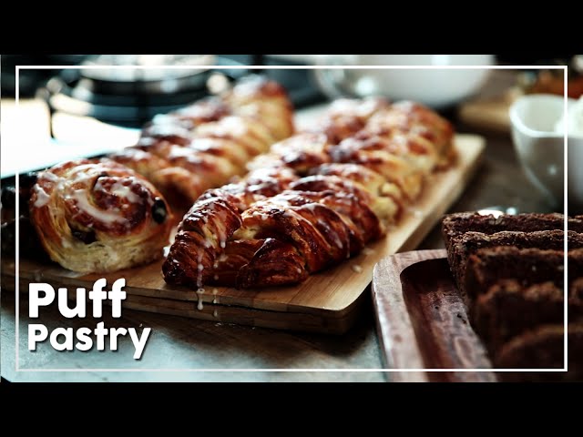 How To Make Puff Pastry - Famous Danish Pastry | Get Curried