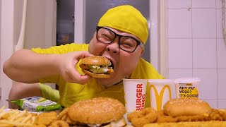 「혼밥 가이드」에피타이저 먹방│신메뉴ㅋㅋ 버거킹,맥도날드,롯데리아,노브랜드  Mukbang Eatingshow [ Burger King, McDonald's ]