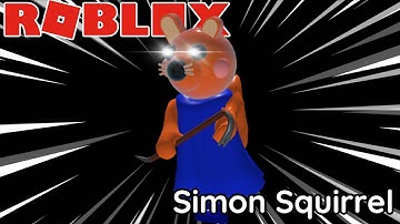 ROBLOX Piggy Custom Simon Squirrel Character Showcasing | 2020