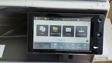 Setting For Holding The Address When Scanning Sharp MX-3050, 3060 And MX-3070 Range