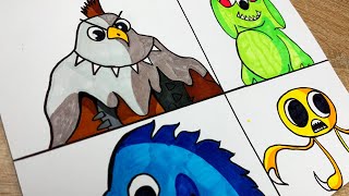 DRAWING NEW MONSTERS CARTOON GARTEN OF BANBAN 6