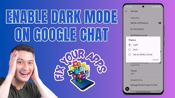 How to Enable Dark Mode on Google Chat | Switch to Comfort Viewing!