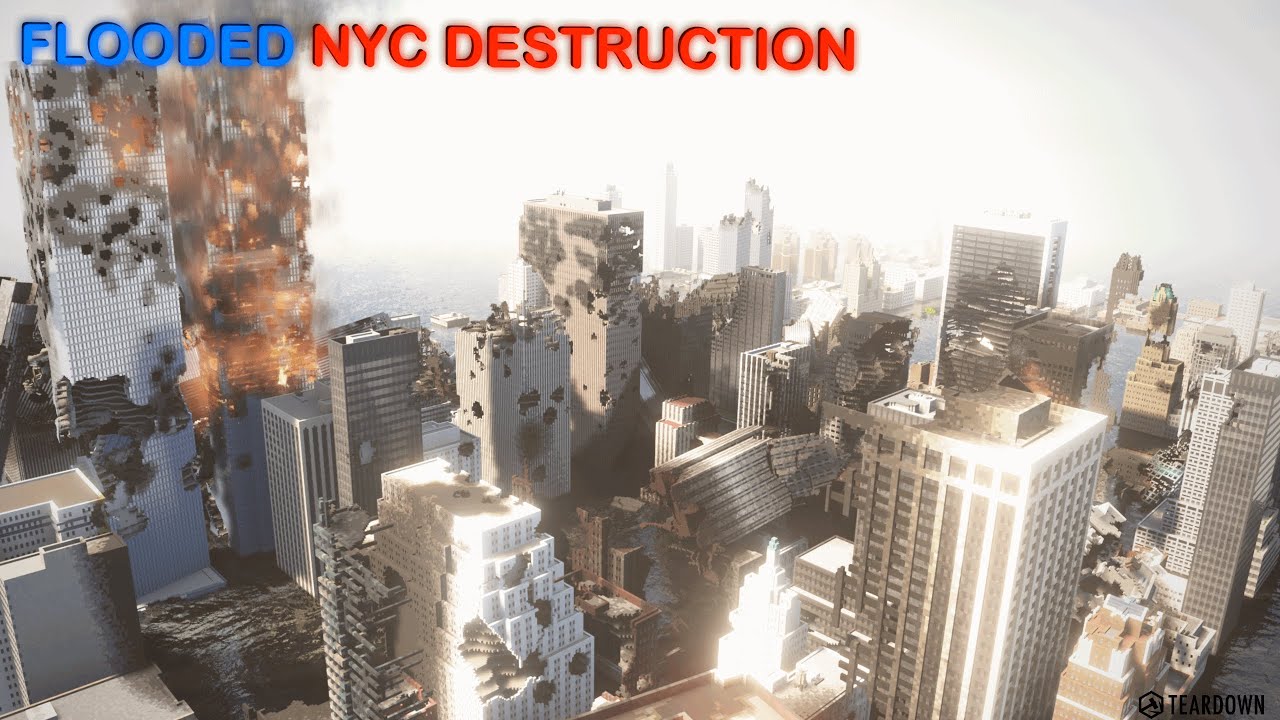Flooded New York City Destruction | Teardown
