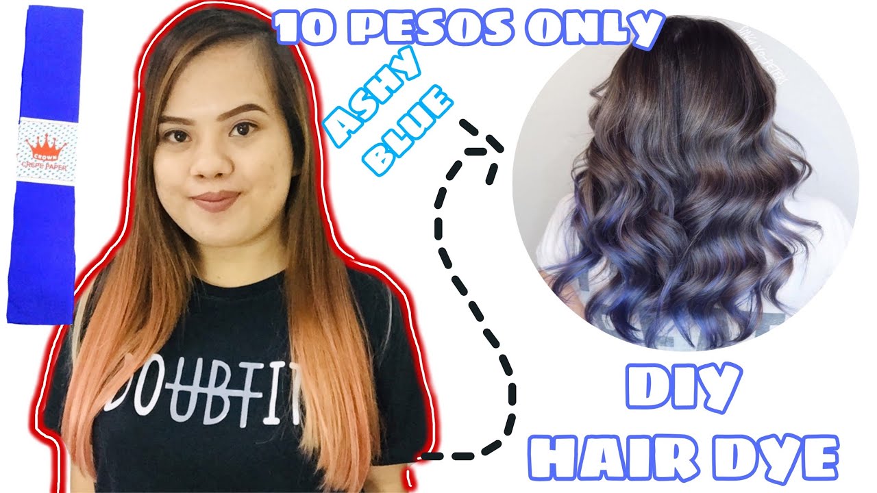 DIY Hair Dye using crepe paper December naaaa 🌲🎁 VLOGMAS DAY 1