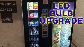 LED upgrade for Hotel Combo Machine #diy #vendingmachine