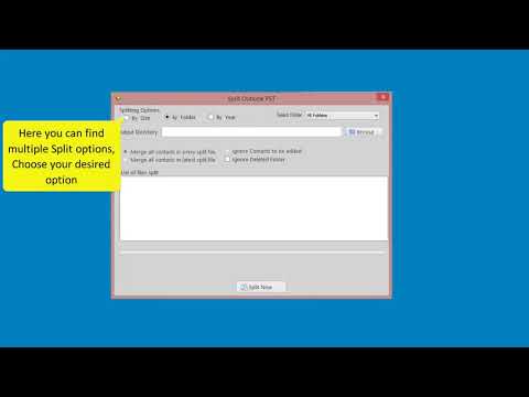Download Split PST Tool &ndash; Easy Splitting Oversized Outlook PST File