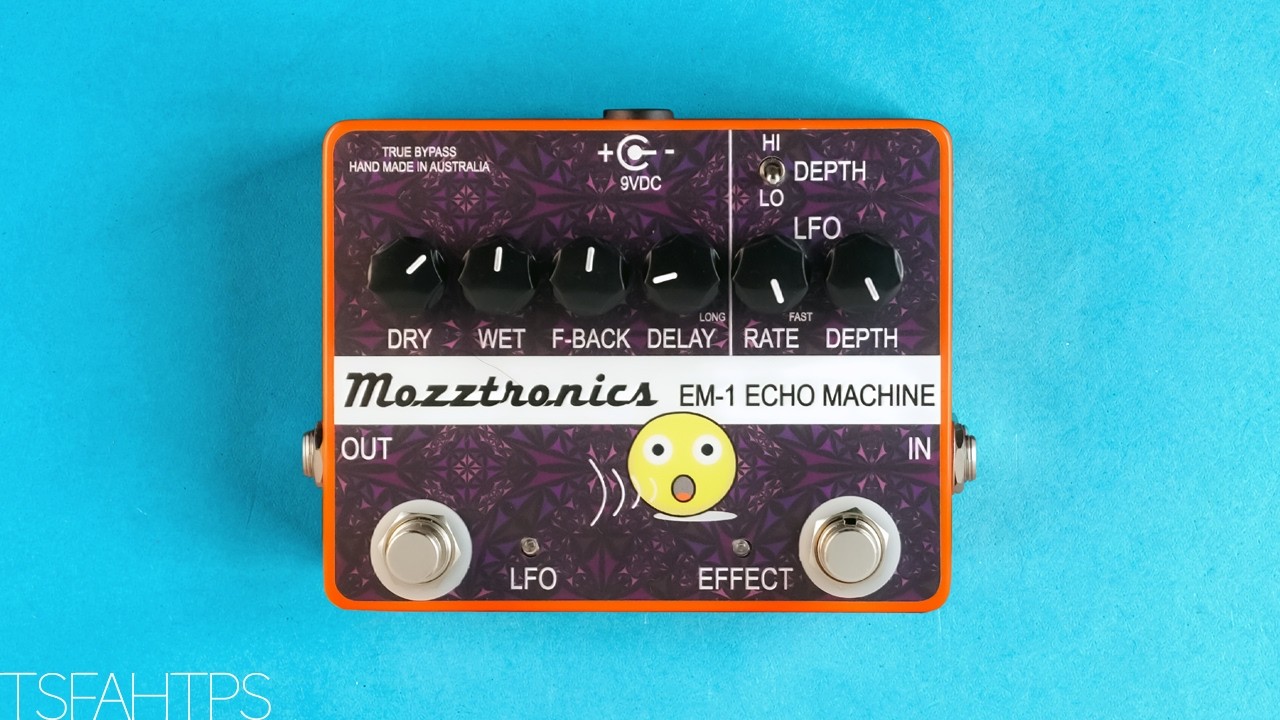 BEST Delay of 2026?? Mozztronics EM-1 Echo Machine - YouTube