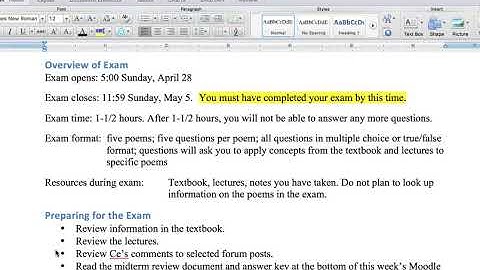 Midterm Review Lecture