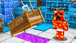 I Found Baby Prestons 3 Biggest Secrets - Minecraft