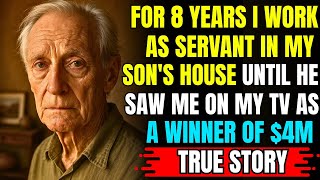 For 8 Years I Worked As A Servant In My Son’s House…Until He Saw Me On TV As A Winner Of $4 Million