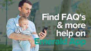 Step by Step guide on how to access more help on the Emerald App screenshot 5