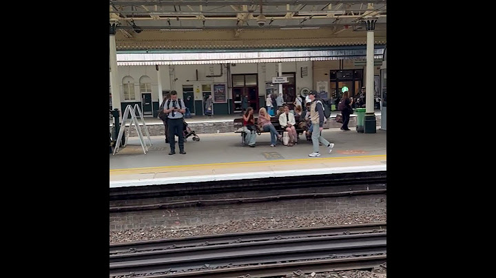 Exeter St David's Train Station - Platform 5 - Best staff ever, see description below