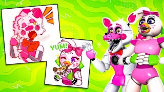 Reacting To Discord Fanart With Glamrock Chica