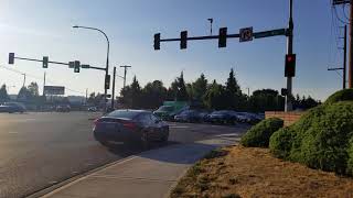 Right turn flashing yellow arrow with bi-modal bottom lens   Auburn, WA
