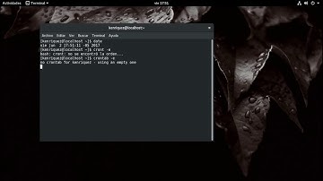 Capitulo 12: Utilización del comando Crond en Fedora