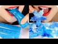 BLUE FOOD ASMR COMPILATION 💙