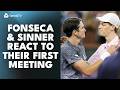 Jannik Sinner and Joao Fonseca Reflect On Their First Meeting | Indian Wells 2026