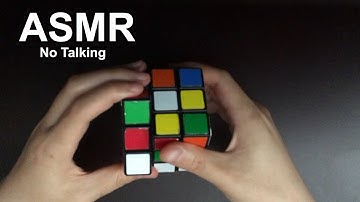Solving Rubix’s Cube (No Talking + Tingles) | ASMR