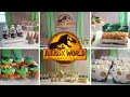 Ideas para fiesta de dinosaurios | Mesa de dulces Jurassic World  | temática Jurassic World