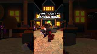 TUTORIAL ON THE DANCING TREND...  #roblox #mm2  #robloxmm2 #murdermystery2 #tutorial