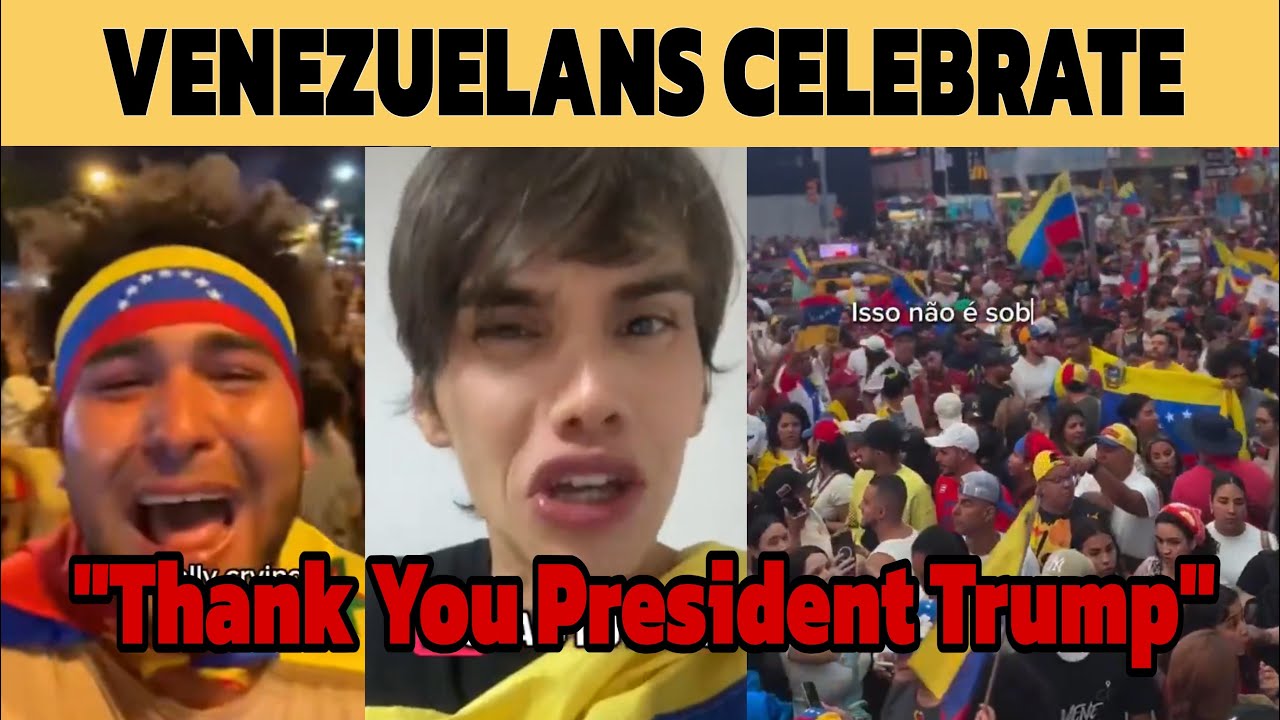 MILLIONS of Venezuelans are HAPPY that Trump Freed Them From DICTATOR Maduro 