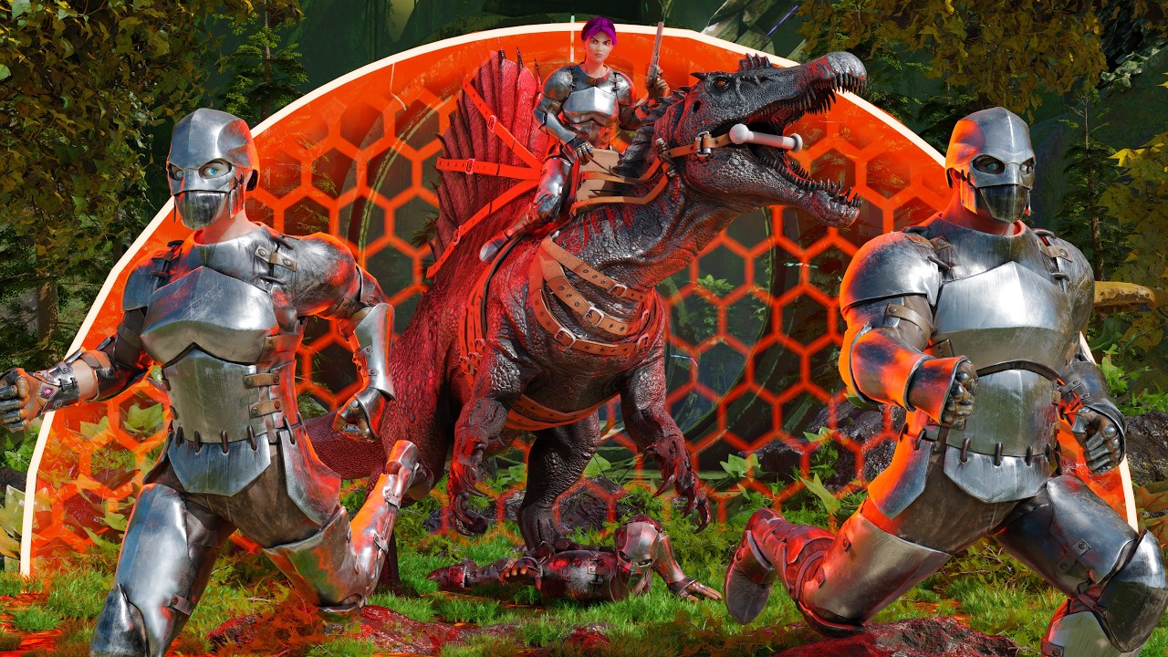 They Didn't Expect Us To Steal Their Boss Fight... | ARK PvP