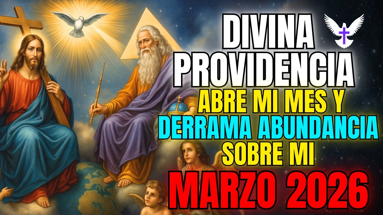 🟣 Inicia MARZO 2026 con Oración a la Divina Providencia: Abundancia, Suerte y Prosperidad