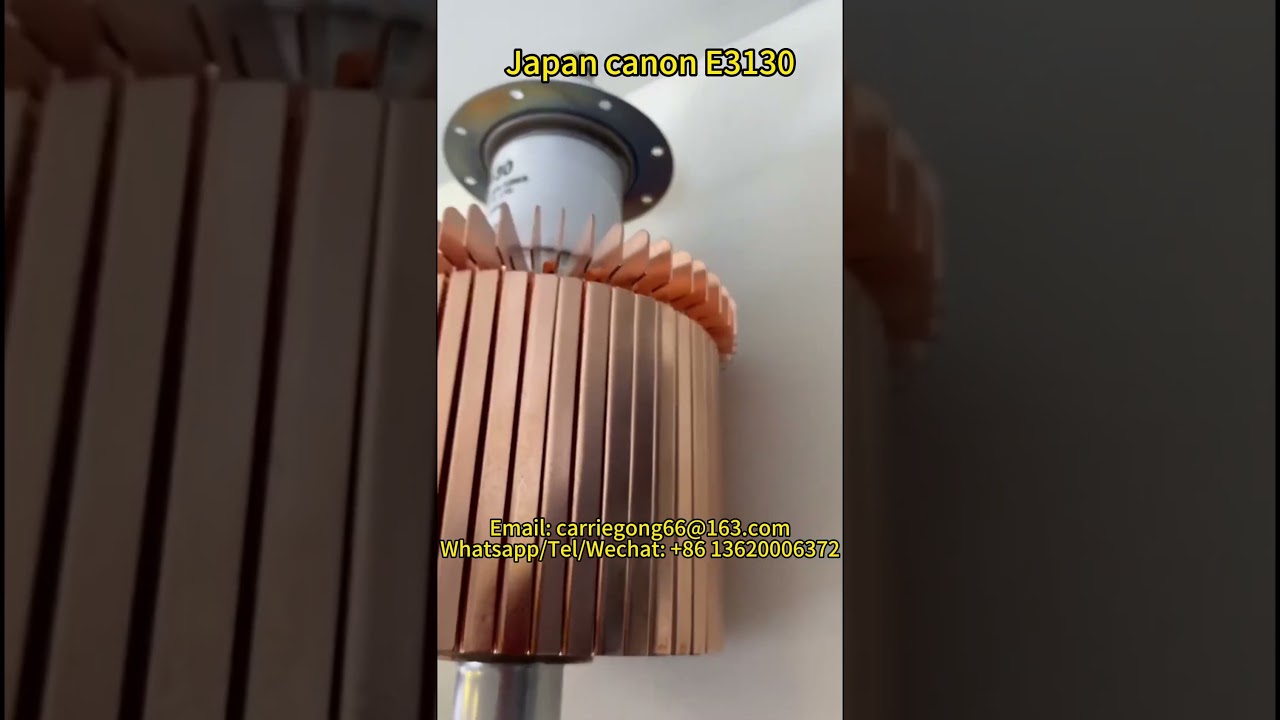 Japan conon HF power triode E3130 electron tube for oscillator in industrial heating machine