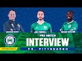 USL Playoffs Pre Match Interviews 🎤 | Hartford 🆚 Pittsburgh | Presented by Stanley Black and Decker