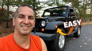 How To Replace 07-17 Jeep Wrangler Side Marker Light Bulb - YouTube