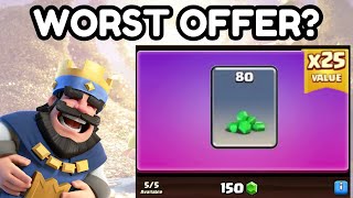 What's the WORST offer in Clash Royale history?