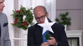 Mr. Christmas Animated Biplane Tree Topper on QVC
