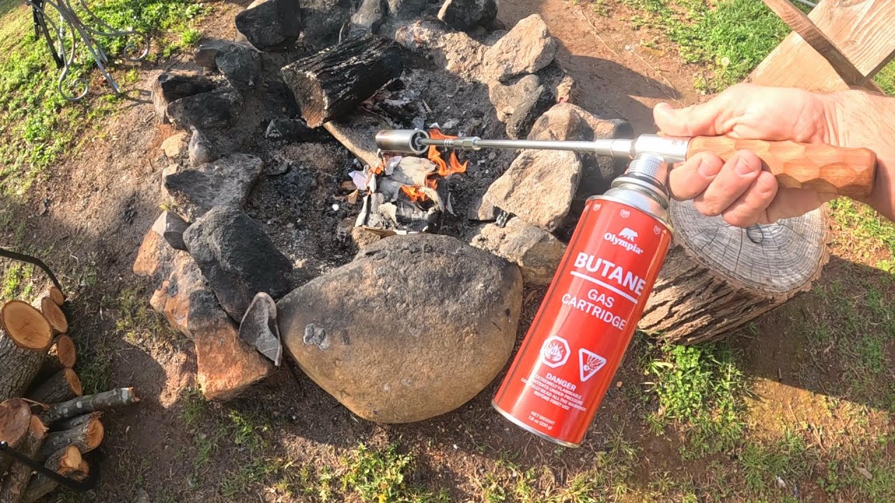 Outdoor Cooking Torch with Igniter - Unboxing/Review