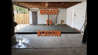 How To Convert A Garage Into Bedroom pt.1