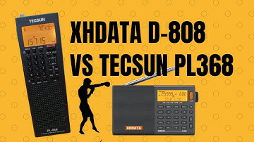 Which one is best during the day? Tecsun PL-368 vs XHDATA D-808 on VOA 9335 kHz