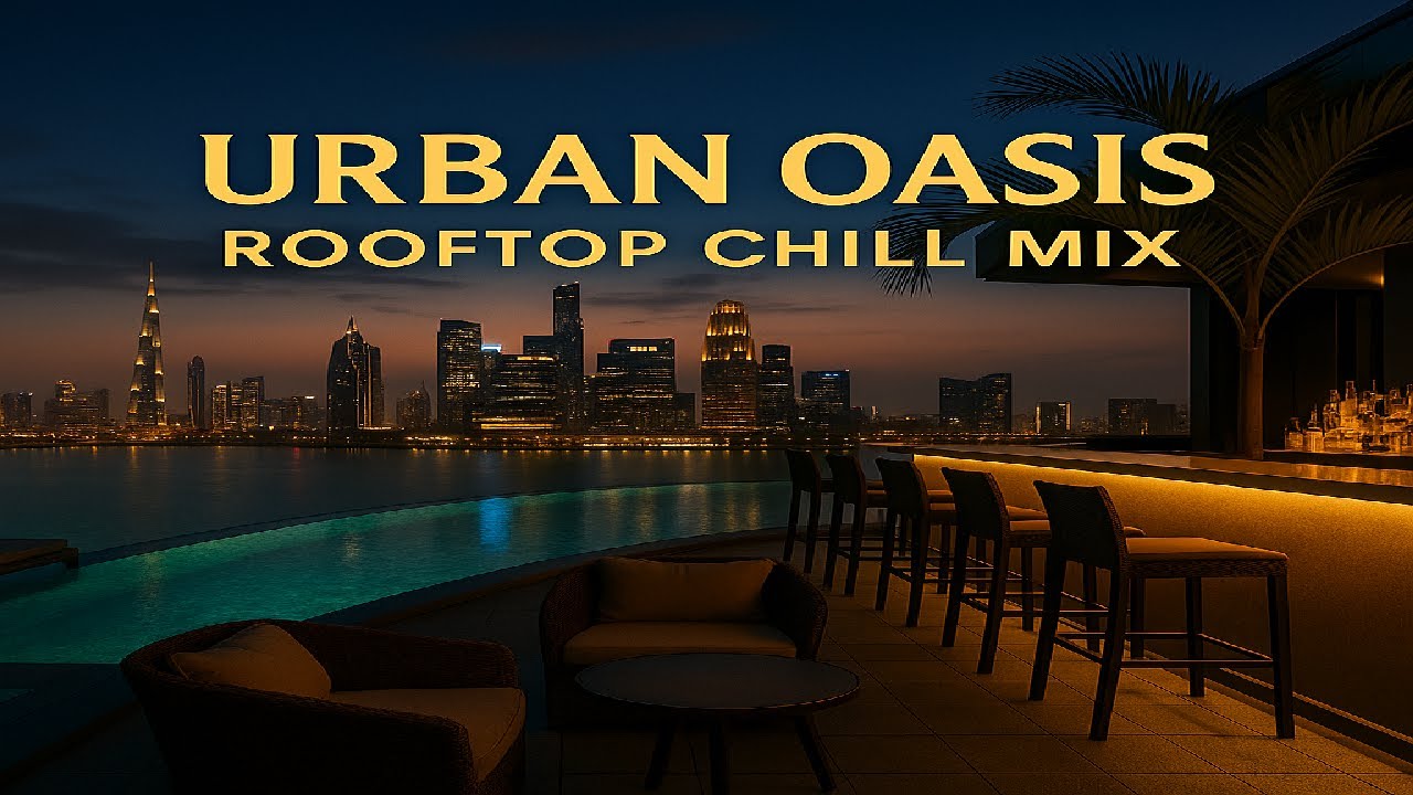 Urban Oasis Rooftop Chill Mix 🌇 Deep House & Dubai Lounge Vibes