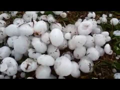 Chuva de granizo em Novo Horizonte do Sul - Ivinoticias