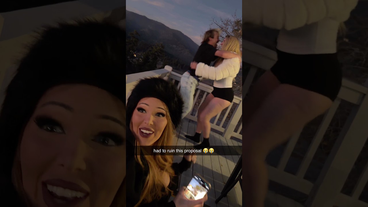 Had to ruin this proposal 😭😭