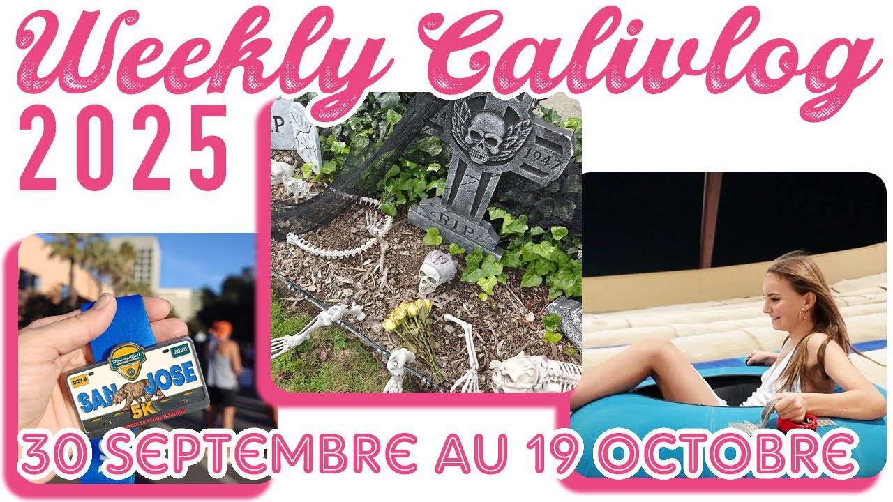 [NYCYLA CALIVLOG] ÉCHEC 💉, 5K 🏃🏻‍♀️, HALLOWEEN ☠️, PUMPKIN PATCH 🎃