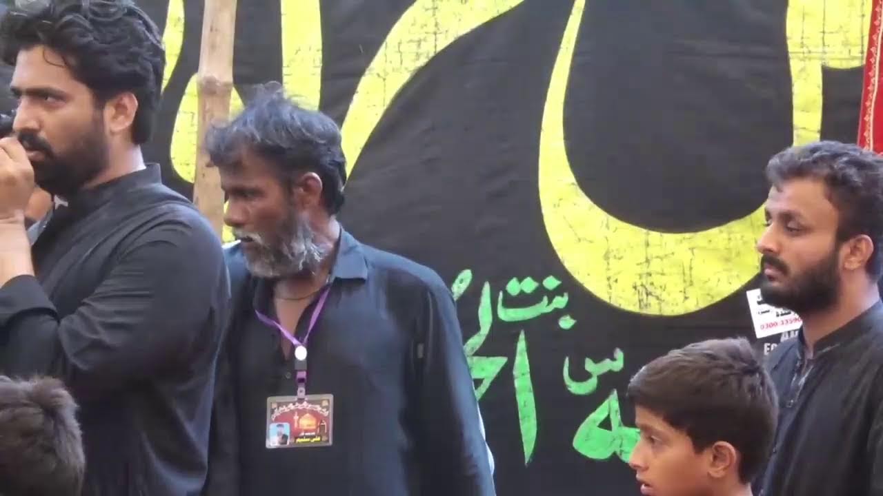 Aza Khana E Zahra S.A Tando Adam live 13 safar 2023