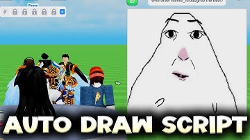 Auto Draw Script (DRAW ME) - ROBLOX EXPLOITING