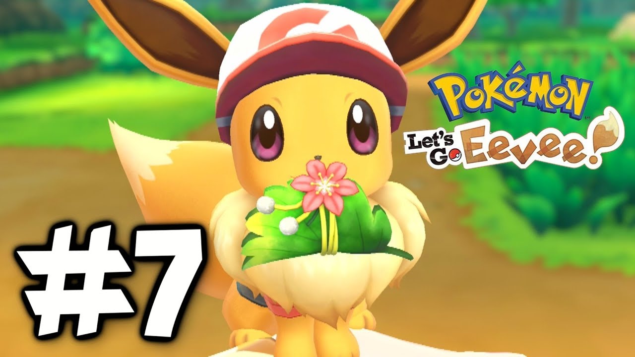 All 3 Starters Eevee Pokémon Lets Go Pikachu Eevee Gameplay Walkthrough Part 7